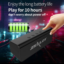 Load image into Gallery viewer, ZEALOT S31 10W 3D HiFi Stereo Wireless Bluetooth Speaker, Support Hands-free / USB / AUX / TF Card