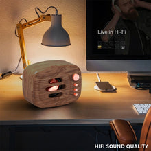 Load image into Gallery viewer, B11 Bluetooth 5.0 Retro Style Wireless Bluetooth Speaker, Supports Hands-free Calling &amp; 32GB TF Card &amp; 3.5mm Audio Jack