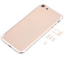 Load image into Gallery viewer, 5 in 1 for iPhone 7 (Back Cover + Card Tray + Volume Control Key + Power Button + Mute Switch Vibrator Key) Full Assembly Housing Cover, For iPhone 7, For iPhone 7 with Side keys