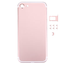 Load image into Gallery viewer, 5 in 1 for iPhone 7 (Back Cover + Card Tray + Volume Control Key + Power Button + Mute Switch Vibrator Key) Full Assembly Housing Cover, For iPhone 7, For iPhone 7 with Side keys