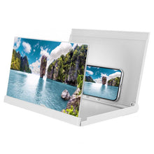 Load image into Gallery viewer, F18 12 inch Rotatable Folding Universal Mobile Phone Screen Amplifier HD Video Amplifier with Block Light Card, Book Shape Version