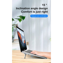 Load image into Gallery viewer, 20 PCS R-JUST BJ01 Universal Stickable Shield Shape Laptop Foldable Stand