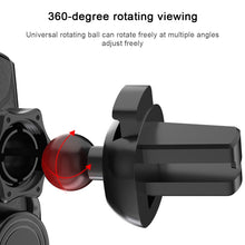 Load image into Gallery viewer, Q2 15W Universal Rotation Infrared Induction Magnetic Car Wireless Charging Mobile Phone Holder with Micro USB + 8 Pin + Type-C / USB-C Magnetic Connector, Q2 Black, Q2 Gold, Q2 Blue, Q2 Red, Q2 Silver