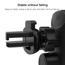 Load image into Gallery viewer, Q2 15W Universal Rotation Infrared Induction Magnetic Car Wireless Charging Mobile Phone Holder with Micro USB + 8 Pin + Type-C / USB-C Magnetic Connector, Q2 Black, Q2 Gold, Q2 Blue, Q2 Red, Q2 Silver