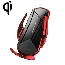 Load image into Gallery viewer, Q2 15W Universal Rotation Infrared Induction Magnetic Car Wireless Charging Mobile Phone Holder with Micro USB + 8 Pin + Type-C / USB-C Magnetic Connector, Q2 Black, Q2 Gold, Q2 Blue, Q2 Red, Q2 Silver