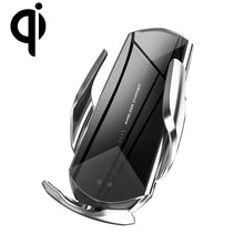 Load image into Gallery viewer, Q2 15W Universal Rotation Infrared Induction Magnetic Car Wireless Charging Mobile Phone Holder with Micro USB + 8 Pin + Type-C / USB-C Magnetic Connector, Q2 Black, Q2 Gold, Q2 Blue, Q2 Red, Q2 Silver