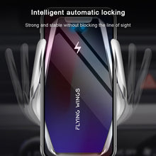 Load image into Gallery viewer, S7 15W QI 360 Degree Rotatable Infrared Induction Car Air Outlet Wireless Charging Mobile Phone Holder for 4.0-6.5 inch Mobile Phones, S7