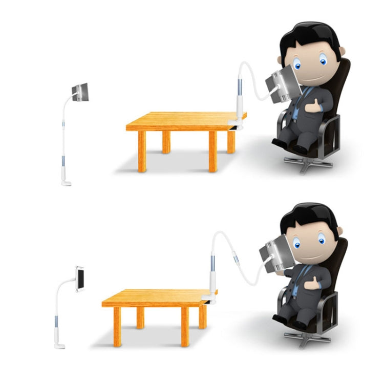 UBN-20 Universal 360 Degrees Rotating Detachable Three-stage Lazy Bracket Mobile Phone / Tablet Desktop Bracket