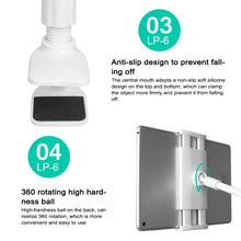 Load image into Gallery viewer, UBN-20 Universal 360 Degrees Rotating Detachable Three-stage Lazy Bracket Mobile Phone / Tablet Desktop Bracket