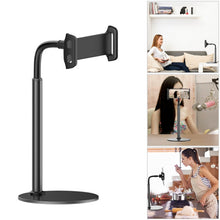 Load image into Gallery viewer, ZM-15 Rotatable Aluminum Alloy Desktop Stand Lazy Stand for 4.7-12.9 inch Mobile Phones / Tablets