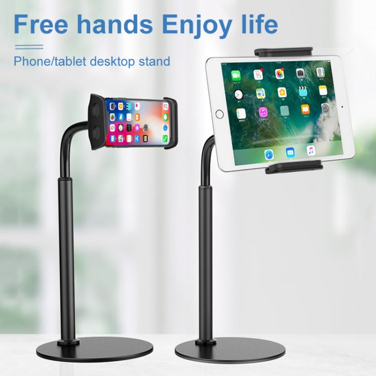 ZM-15 Rotatable Aluminum Alloy Desktop Stand Lazy Stand for 4.7-12.9 inch Mobile Phones / Tablets
