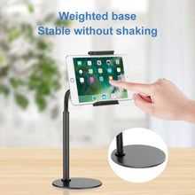 Load image into Gallery viewer, ZM-15 Rotatable Aluminum Alloy Desktop Stand Lazy Stand for 4.7-12.9 inch Mobile Phones / Tablets