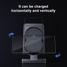 Load image into Gallery viewer, NILLKIN 2 in 1 15W PoweHold Mini Vertical Foldable Detachable Wireless Charger Mobile Phone Holder
