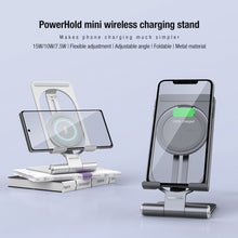 Load image into Gallery viewer, NILLKIN 2 in 1 15W PoweHold Mini Vertical Foldable Detachable Wireless Charger Mobile Phone Holder