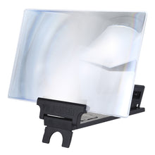 Load image into Gallery viewer, F6 12 inch Universal Foldable 3D Mobile Phone Screen Magnifier with Lazy Stand