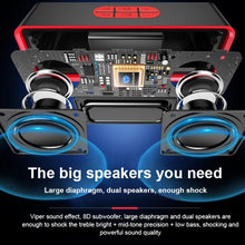 Load image into Gallery viewer, SC211 Portable Subwoofer Wireless Bluetooth Speaker Bluetooth 5.0, Support TF Card &amp; U Disk &amp; 3.5mm AUX