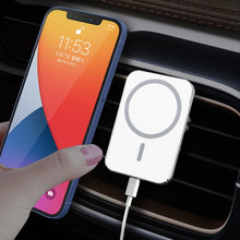 Load image into Gallery viewer, X16 Magsafe Car Air Outlet Vent Mount Clamp Holder 15W Fast Charging Qi Magnetic Wireless Charger, X16