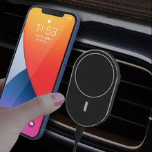 Load image into Gallery viewer, X19 Magsafe Car Air Outlet Vent Mount Clamp Holder 15W Fast Charging Qi Magnetic Wireless Charger, X19