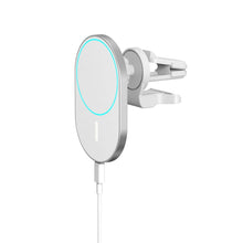 Load image into Gallery viewer, X19 Magsafe Car Air Outlet Vent Mount Clamp Holder 15W Fast Charging Qi Magnetic Wireless Charger, X19