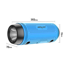 Load image into Gallery viewer, ZEALOT A1 Multifunctional Bass Wireless Bluetooth Speaker, Built-in Microphone, Support Bluetooth Call &amp; AUX &amp; TF Card &amp; LED Lights