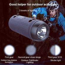 Load image into Gallery viewer, ZEALOT A1 Multifunctional Bass Wireless Bluetooth Speaker, Built-in Microphone, Support Bluetooth Call &amp; AUX &amp; TF Card &amp; LED Lights