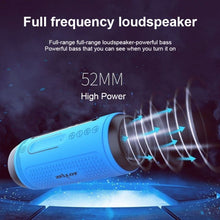 Load image into Gallery viewer, ZEALOT A1 Multifunctional Bass Wireless Bluetooth Speaker, Built-in Microphone, Support Bluetooth Call &amp; AUX &amp; TF Card &amp; LED Lights