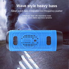 Load image into Gallery viewer, ZEALOT A1 Multifunctional Bass Wireless Bluetooth Speaker, Built-in Microphone, Support Bluetooth Call &amp; AUX &amp; TF Card &amp; LED Lights
