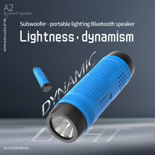 Load image into Gallery viewer, ZEALOT A2 Multifunctional Bass Wireless Bluetooth Speaker, Built-in Microphone, Support Bluetooth Call &amp; AUX &amp; TF Card &amp; LED Lights