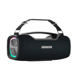 HOPESTAR A6X TWS Portable Outdoor Bluetooth Speaker with Colorful Music Lights, Support Power Bank & Hands-free Call & U Disk & TF Card & 3.5mm AUX
