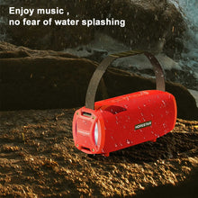 Load image into Gallery viewer, HOPESTAR H24 Pro TWS Portable Outdoor Waterproof Woven Textured Bluetooth Speaker with Rhythm Light, Support Hands-free Call &amp; U Disk &amp; TF Card &amp; 3.5mm AUX &amp; FM