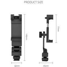 Load image into Gallery viewer, YELANGU PC10 360 Degree Rotating Horizontal Vertical Shooting Phone Clamp Holder Bracket
