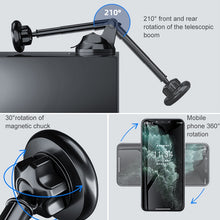 Load image into Gallery viewer, Universal Magnetic Retractable Rotating Car Mobile Phone Holder, Magnetic Retractable Rotating Phone Holder