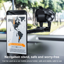 Load image into Gallery viewer, Universal Magnetic Retractable Rotating Car Mobile Phone Holder, Magnetic Retractable Rotating Phone Holder