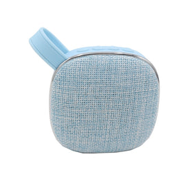 X25new Cloth Texture Square Portable Mini Bluetooth Speaker, Support Hands-free Call & TF Card & AUX, X25new Grey, X25new Blue, X25new Orange, X25new Green
