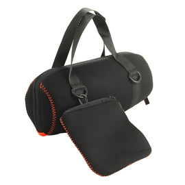 EVA Outdoor Portable Speaker Protective Cover with Shoulder Strap & Carabiner For JBL Charge 5