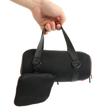 Load image into Gallery viewer, EVA Outdoor Portable Speaker Protective Cover with Shoulder Strap &amp; Carabiner For JBL Charge 5
