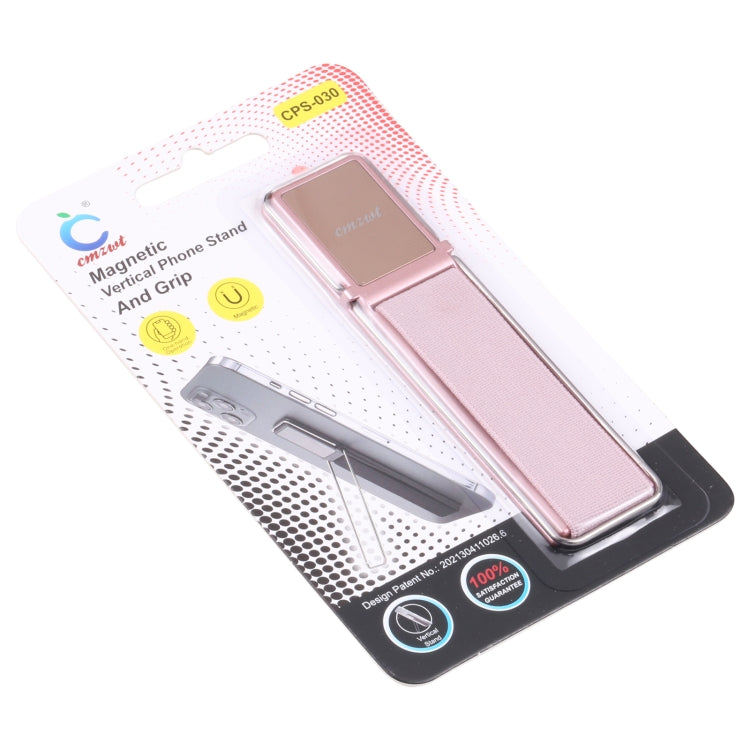 cmzwt CPS-030 Adjustable Folding Magnetic Mobile Phone Holder Bracket with Grip