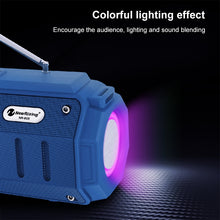 Load image into Gallery viewer, New Rixing NR-905FM TWS Bluetooth Speaker Support Hands-free Call / FM with Shoulder Strap &amp; Antenna