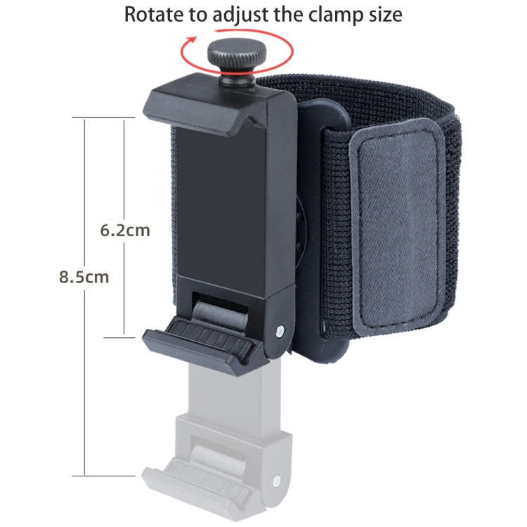 Elastic Wristband Hands Free Phone Holder, Wristband Length: 40cm