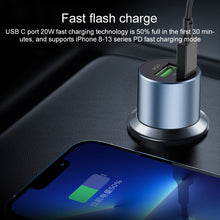 Load image into Gallery viewer, MOMAX UC15 38W PD + QC3.0 Dual Ports Car Charger, 38W