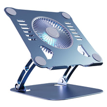 Load image into Gallery viewer, R-JUST HZ22 Dual-purpose Desktop Fan Aluminum Alloy Laptop  Bracket with Light
