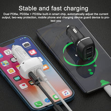 Load image into Gallery viewer, ACC-580 Dual Ports PD 60W Fast Charging Car Charger