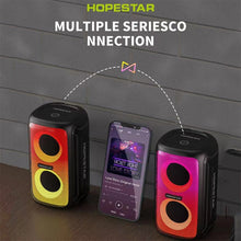 Load image into Gallery viewer, HOPESTAR Party 110 Mini Colorful Lights Wireless Bluetooth Speaker