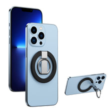Load image into Gallery viewer, MagSafe Magnetic Adhesive Free Double Joint Ring Holder For iPhone 13 Series / iPhone 12 Series