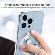 Load image into Gallery viewer, MagSafe Magnetic Adhesive Free Double Joint Ring Holder For iPhone 13 Series / iPhone 12 Series