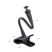Load image into Gallery viewer, Flexible Arm Desktop Rod Action Camera Phone Holder Stand