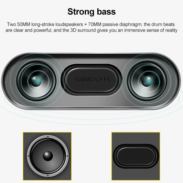 EBS-603 Portable Outdoor Waterproof TWS Audio 3D Surround Wireless Bluetooth Speaker