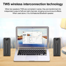 Load image into Gallery viewer, EBS-603 Portable Outdoor Waterproof TWS Audio 3D Surround Wireless Bluetooth Speaker