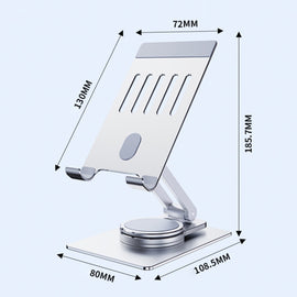 R-JUST HZ26 360-degree Rotating Aluminum Alloy Folding Phone Holder