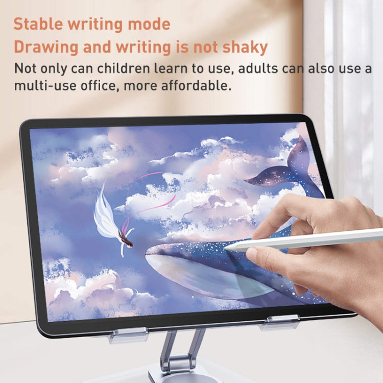 R-JUST T632 Acrylic 360 Degree Rotating Desktop Tablet Stand